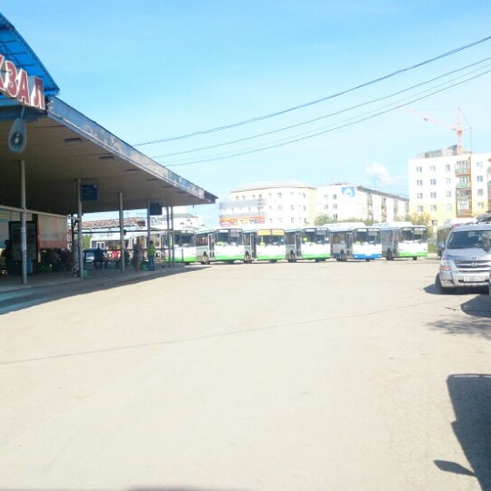 Автовокзал Октябрьская Великий Новгород.