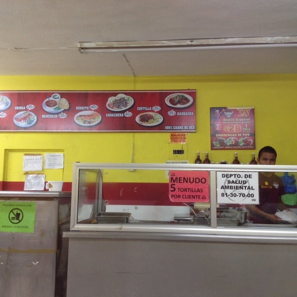 Tacos Pipe Restaurante de tacos en Monterrey