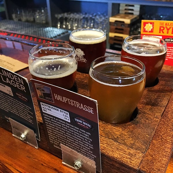 Photo taken at Front Royal Brewing Company by Joshua C. on 9/21/2018