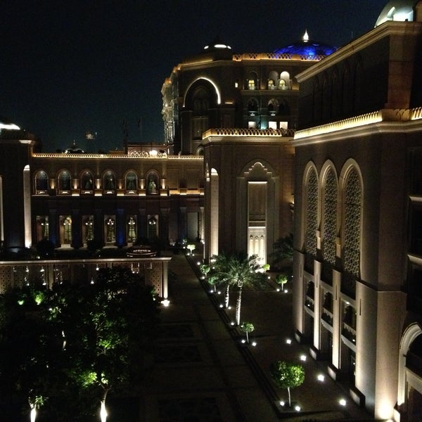 Photo taken at Emirates Palace Hotel by Jonathan S. on 4/29/2013