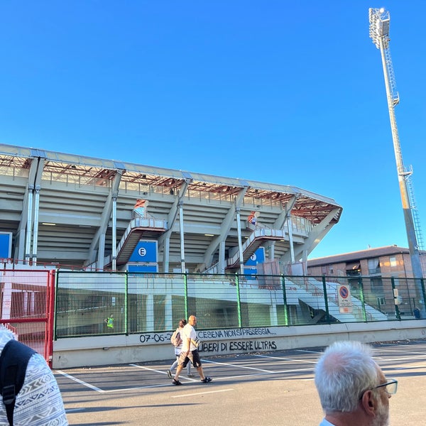 Photo taken at Orogel Stadium Dino Manuzzi by Mario B. on 7/30/2022