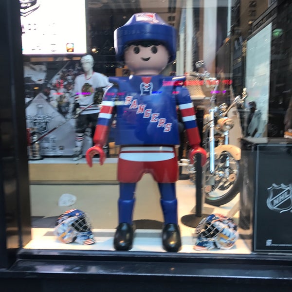 Photo taken at NHL Store NYC by Jenn H. on 3/29/2017