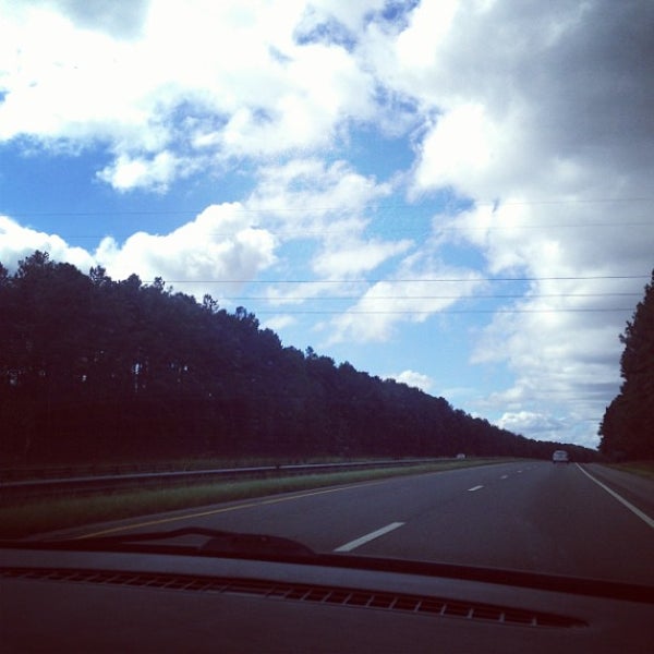 Drove down. Driving down.