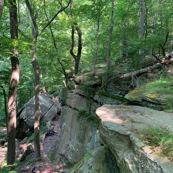 Whipps Ledges Trail in hinckley