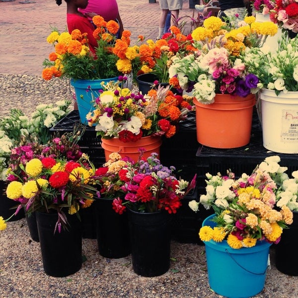 Photo taken at Williamsburg Farmers Market by Janelle N. on 7/19/2014