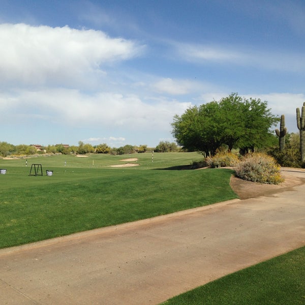 Photo taken at Grayhawk Golf Club by Cody P. on 4/17/2013