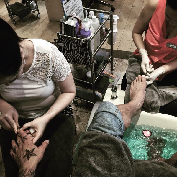 Photo taken at Heavenly Nails &amp; Spa by LAID B. on 8/13/2015
