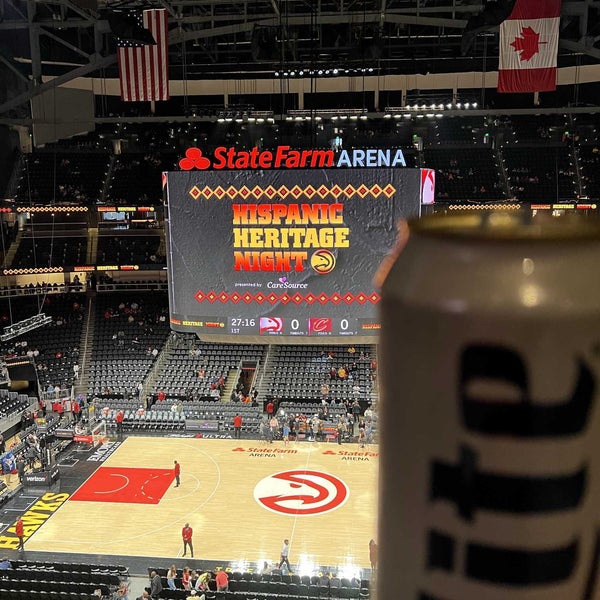 Photo taken at State Farm Arena by Fernando S. on 3/28/2023