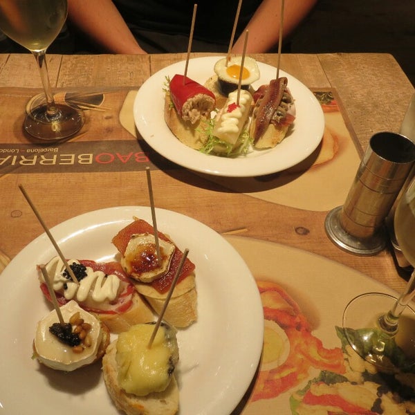 Bilbao Berria (Now Closed) Tapas Restaurant in Barcelona