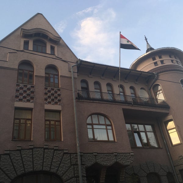 Посольство сирии в москве