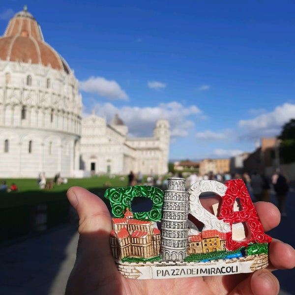 Photo taken at Piazza del Duomo (Piazza dei Miracoli) by Babak on 9/19/2021