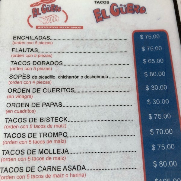 Descubrir 51+ imagen tacos el guero telefono Thptletrongtan.edu.vn
