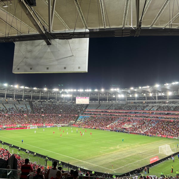 Photo taken at Mário Filho (Maracanã) Stadium by Brock S. on 12/28/2023