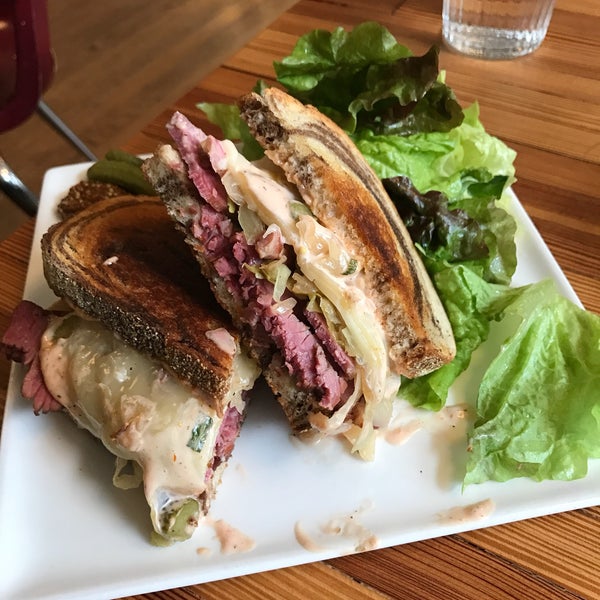 Try the Corned Beef Reuben sandwich. It's one of the best I've had.