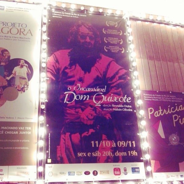 Foto tomada en Teatro Municipal Maria Clara Machado  por fellipe c. el 10/10/2014
