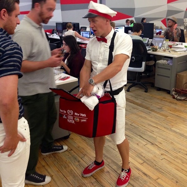 Photo taken at Thrillist HQ by Mike B. on 7/10/2014