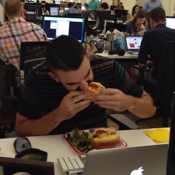 Photo taken at Thrillist HQ by Mike B. on 7/23/2014