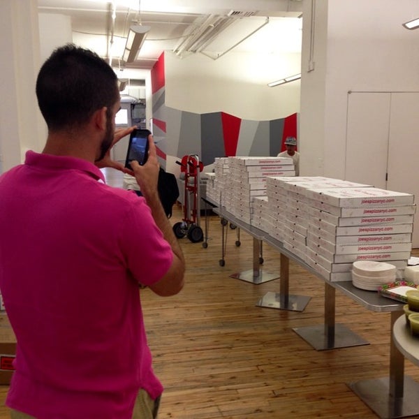 Photo taken at Thrillist HQ by Mike B. on 6/26/2014