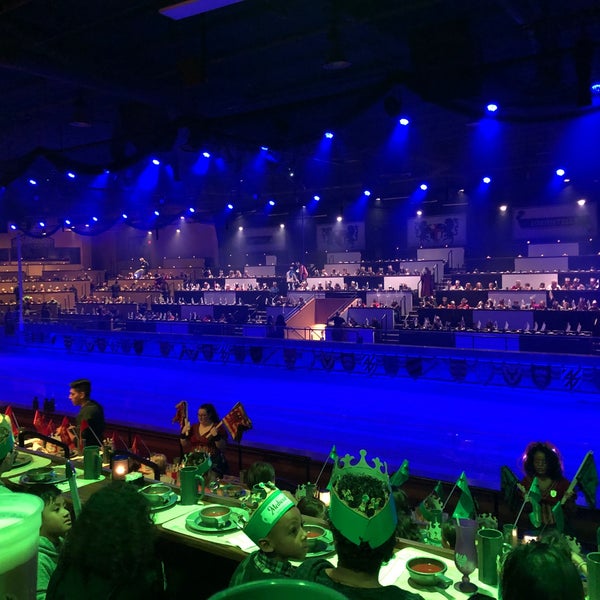 Photo taken at Medieval Times Dinner &amp; Tournament by Karina R. on 11/3/2019