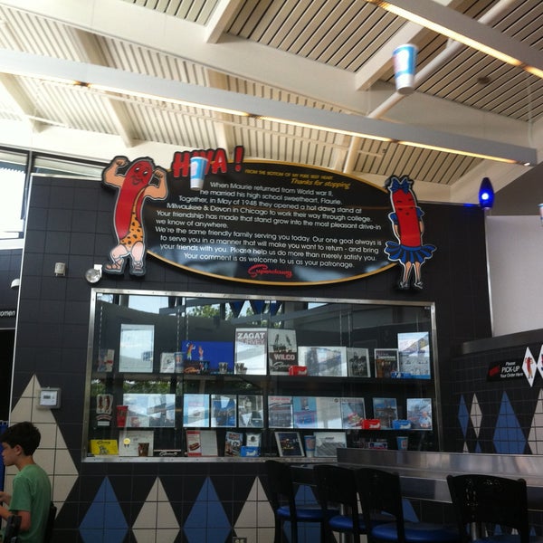 Photo taken at Superdawg Drive-In by Greg P. on 7/21/2013