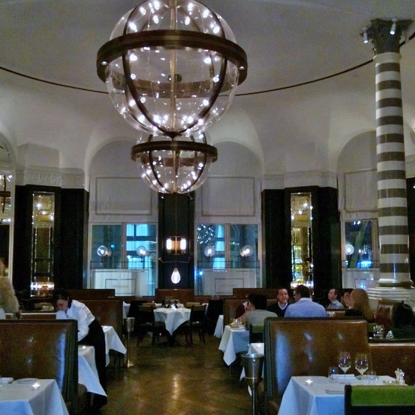 Photo taken at Massimo Restaurant &amp; Oyster Bar by Arjun K. on 5/1/2013