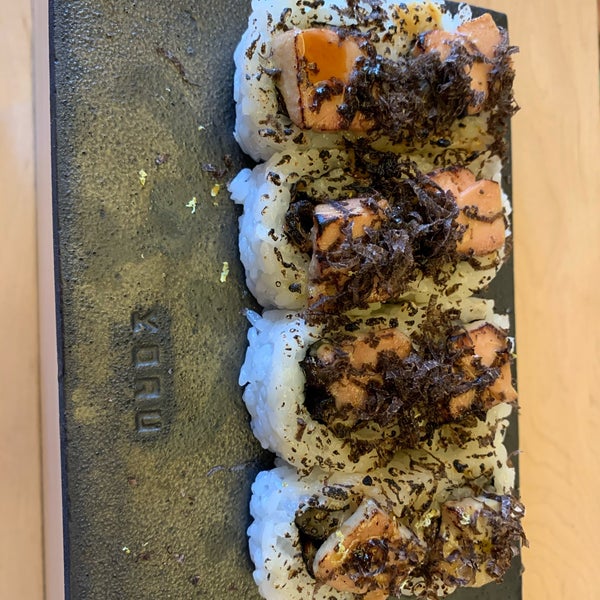 An amazing new sushi and hand roll place in Roma Norte - everything was fantastic but the eel roll with foie gras and black truffle is an absolute must