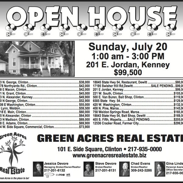 Jessica Devore at Green Acres Real Estate Clinton, IL