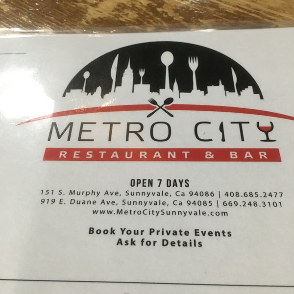 Metro City Restaurant & Bar- Murphy 