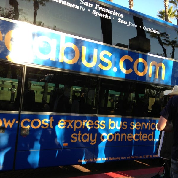 Megabus Las Vegas bus stop 1 tip