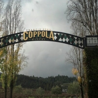 Photo taken at Francis Ford Coppola Winery by John W. on 12/22/2012