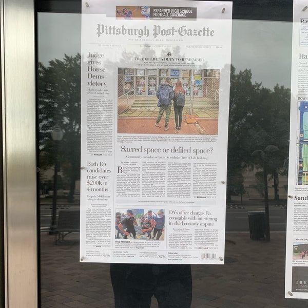 Photo taken at Newseum by Ken S. on 10/26/2019