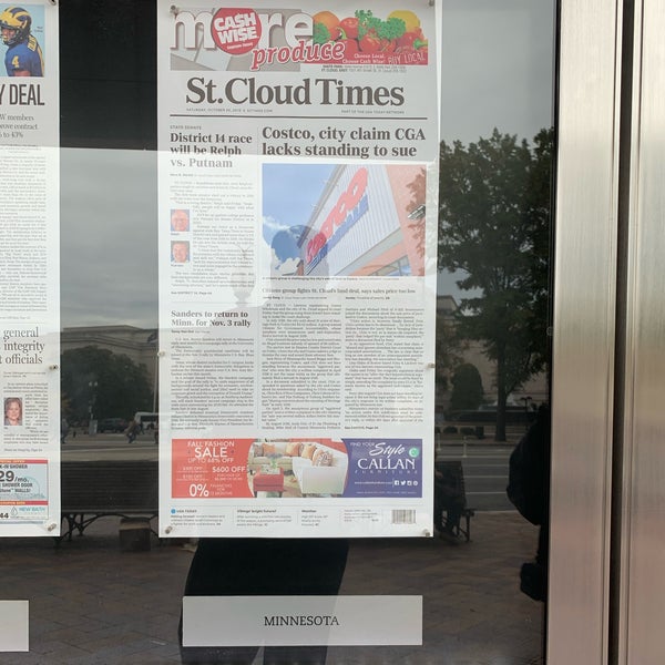 Photo taken at Newseum by Ken S. on 10/26/2019