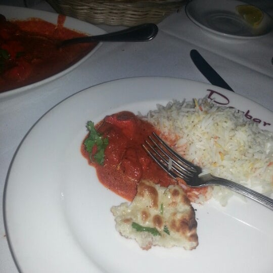 Photo taken at 2 Darbar Grill Fine Indian Cuisine by Dwayne N. on 12/5/2012