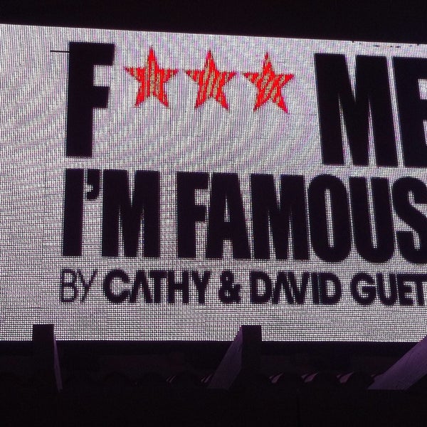 I m a famous. I m a famous