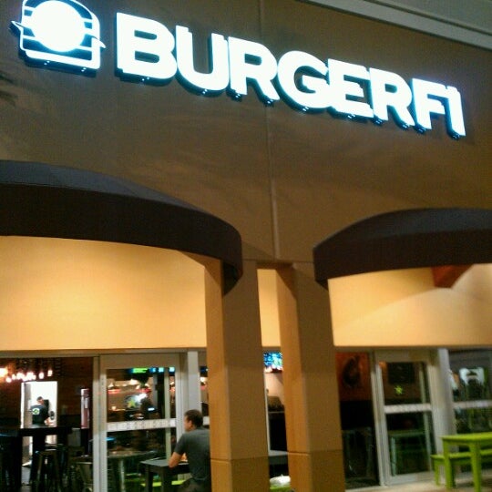 Photo taken at BurgerFi by Geoffrey A. on 10/28/2012
