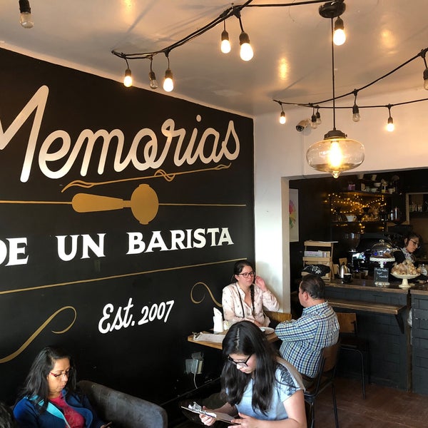 Photo taken at Café Memorias de un Barista by Chip T. on 1/6/2018