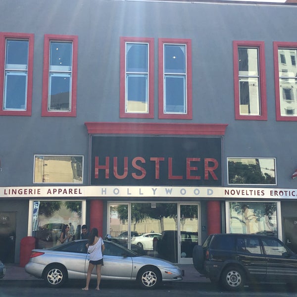 Hustler Hollywood Lingerie Store in Central San Diego