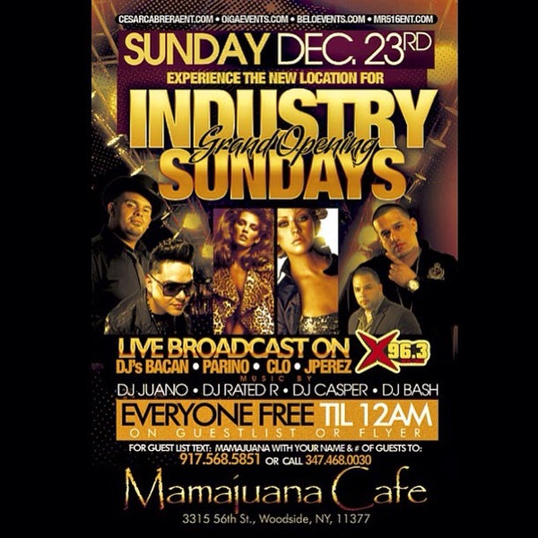 12/19/2012 tarihinde DJCASPERNYC ..ziyaretçi tarafından Mamajuana Cafe Queens'de çekilen fotoğraf