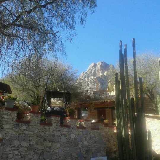 Photo taken at Hostal Medieval by Bere M. on 2/3/2013