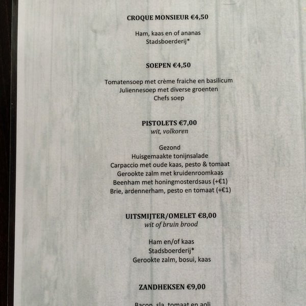 Stadsboerderij Brasserie Restaurant