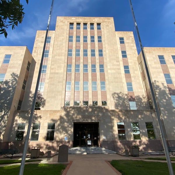 Lubbock County Courthouse Courthouse in Downtown Lubbock
