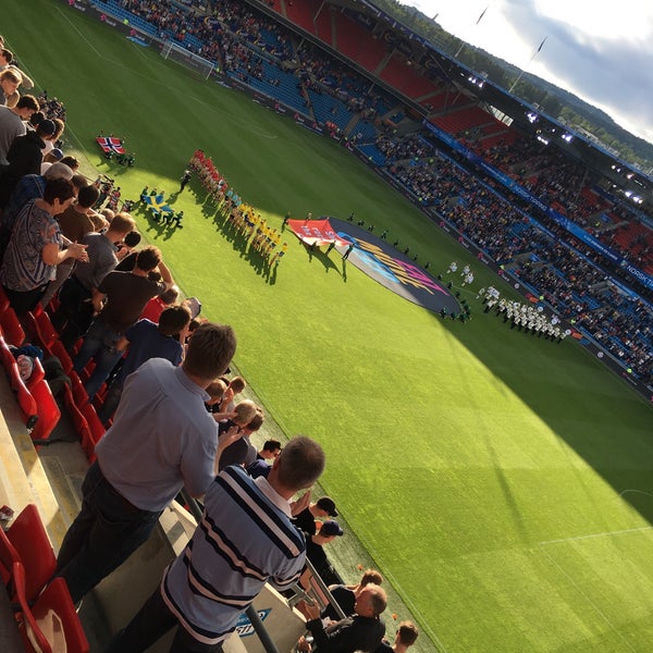 Photo taken at Ullevaal Stadion by Ivar H. on 6/13/2017