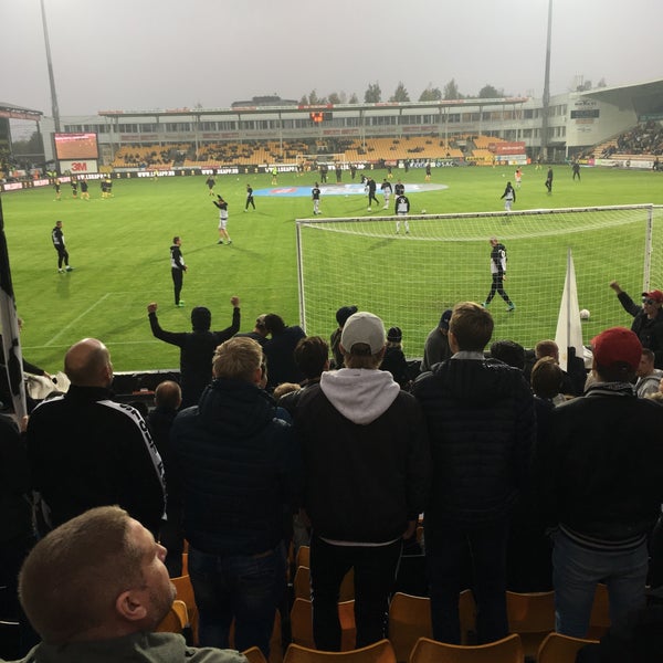 Photo taken at Åråsen Stadion by Ivar H. on 9/24/2017