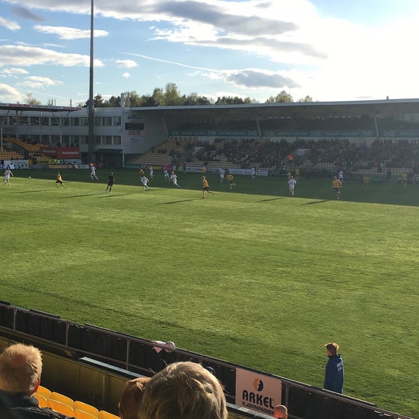 Photo taken at Åråsen Stadion by Ivar H. on 5/8/2017