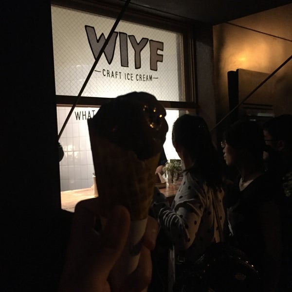 Photo taken at WIYF - Craft Ice Cream by Lynn H. on 5/4/2016