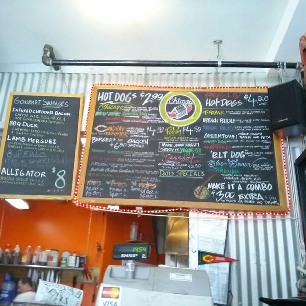 Photo taken at Chicago&#39;s Dog House by Steven C. on 9/13/2014