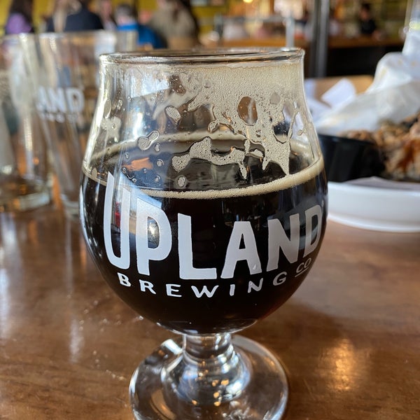 Photo taken at Upland Brewing Company Brew Pub by Shawn B. on 4/16/2022