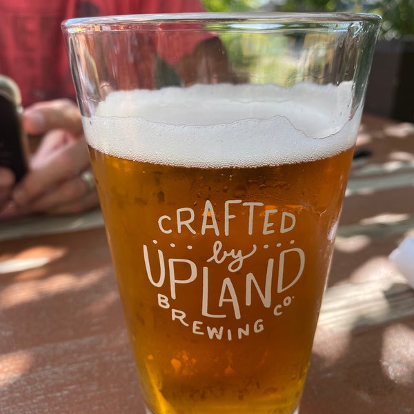 Photo taken at Upland Brewing Company Brew Pub by Shawn B. on 9/6/2021