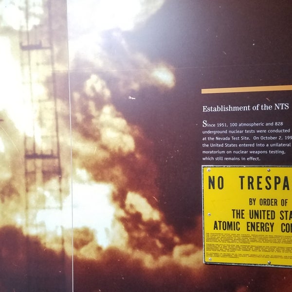 1/19/2019에 Stacy님이 National Atomic Testing Museum에서 찍은 사진