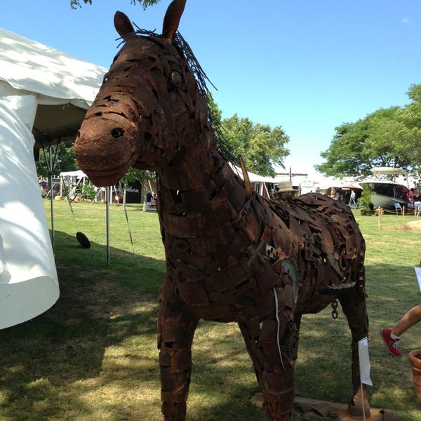 8/25/2013 tarihinde Maria P.ziyaretçi tarafından Hampton Classic Horse Show'de çekilen fotoğraf